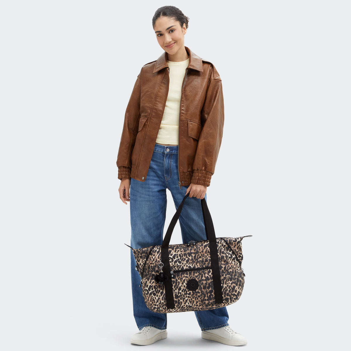 Kipling Art Medium Tote Bag In Blue | ModeSens