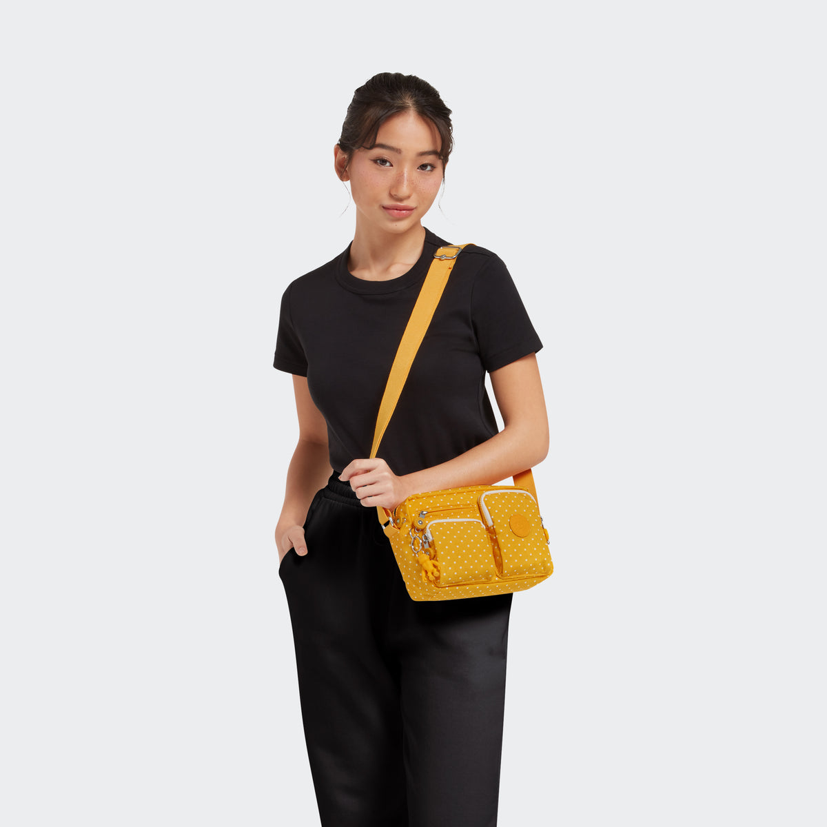 Kipling Borsa a spalla Seyma con manici e tracolla Kipling Borsa a spalla Seyma con manici e tracolla