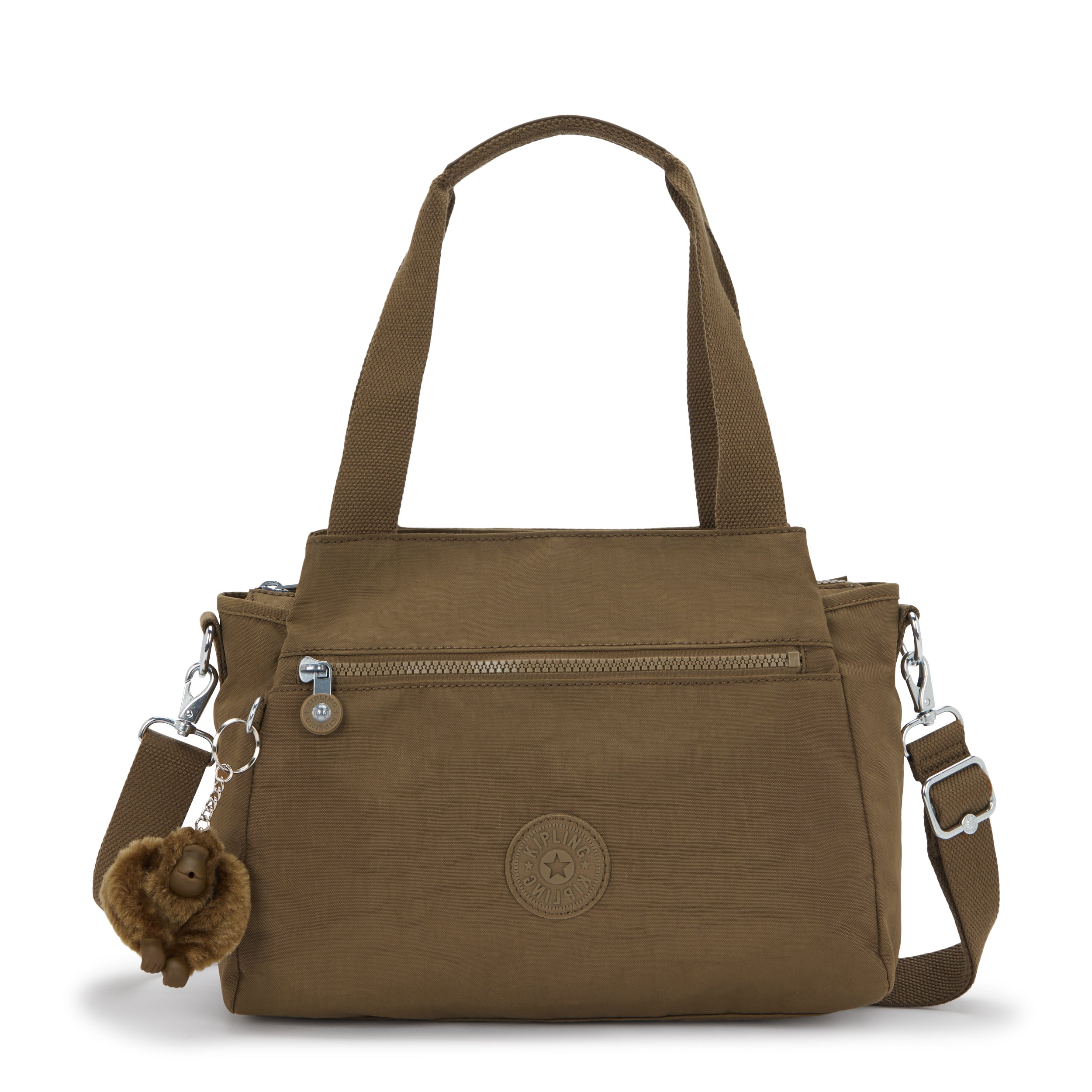 Kipling GABBIE S PRT AC - Schoudertas - geo feather/zwart