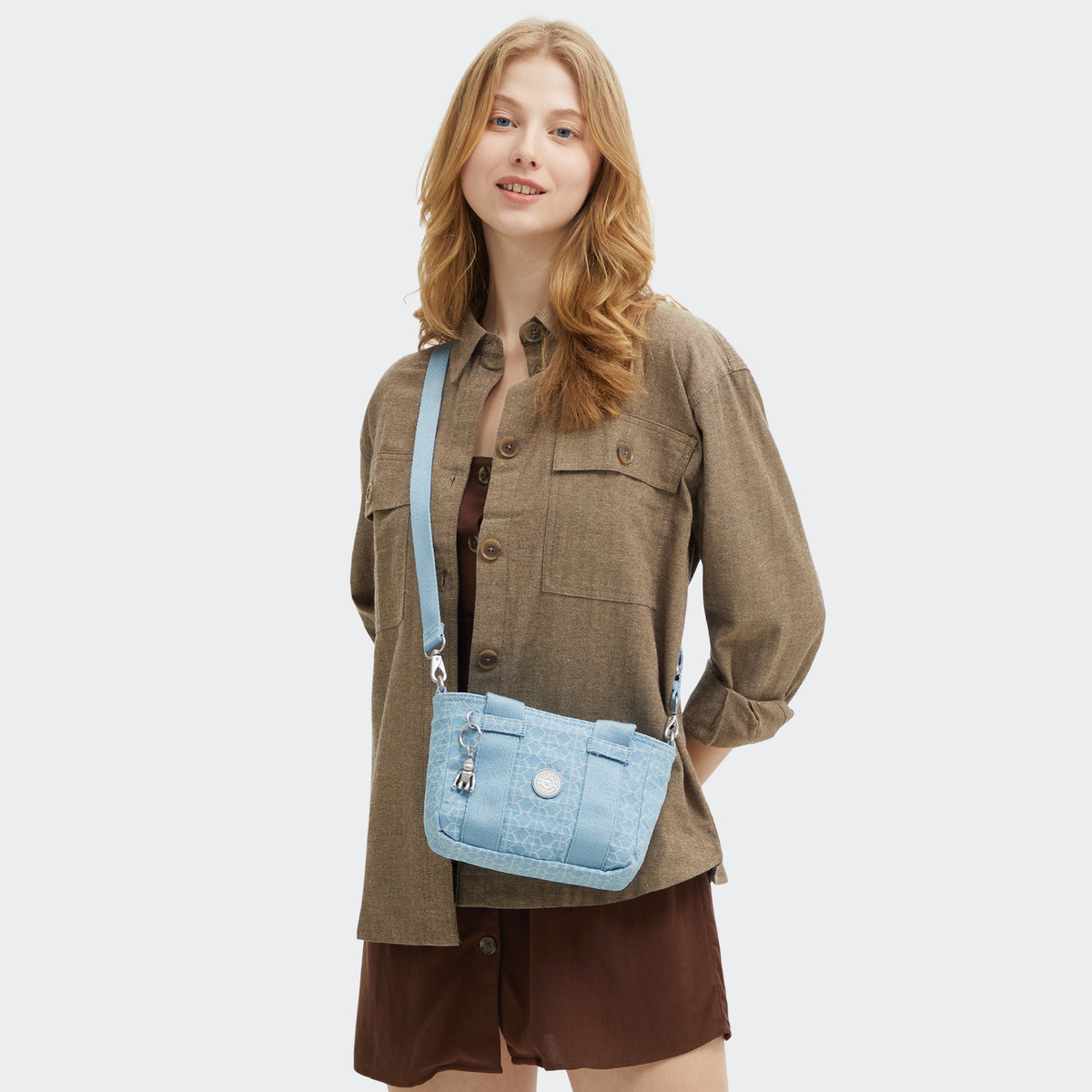 Kipling RITTA MINI Small Shoulder Bag - Light Denim JQ – The Necessity