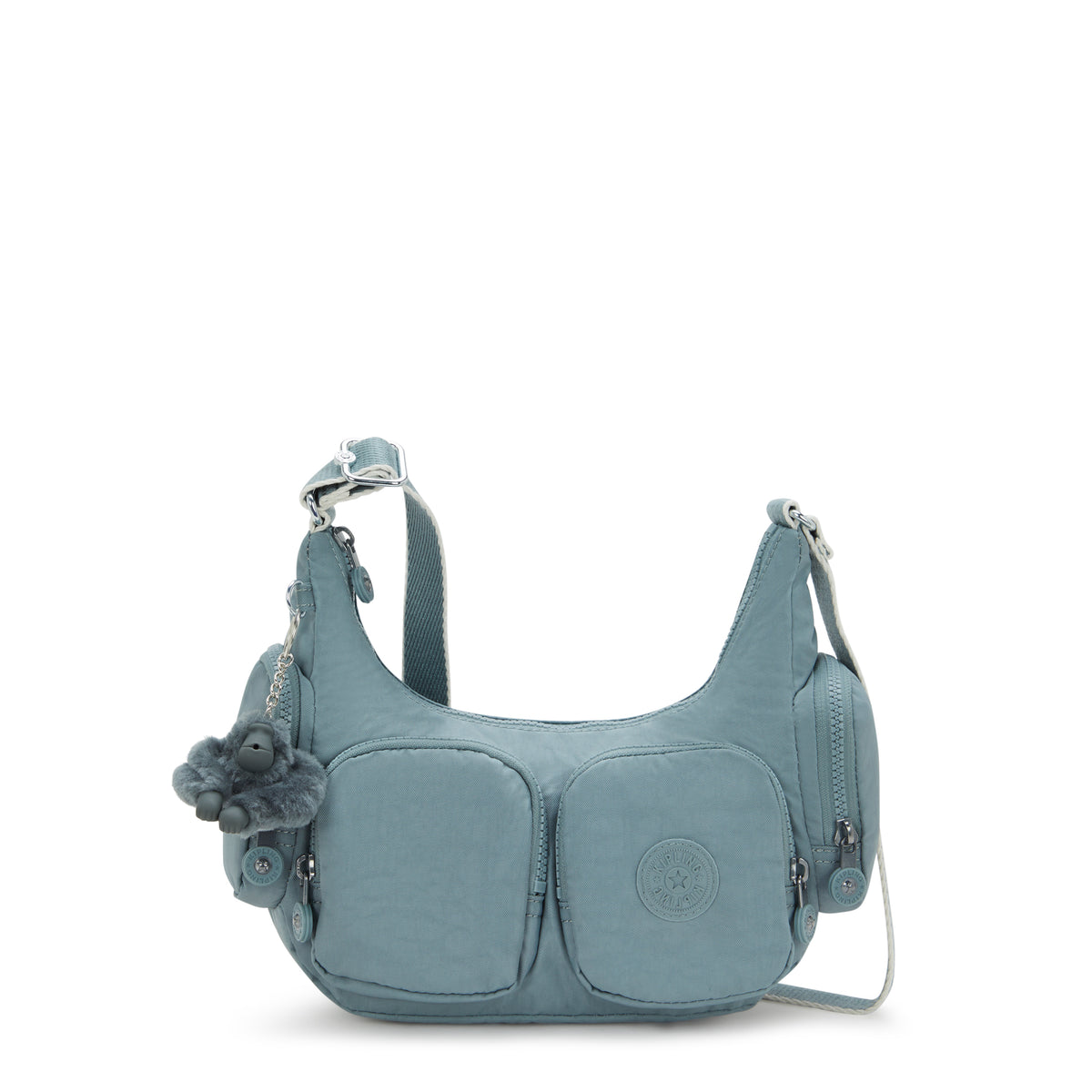 Kipling RIKKA S Small Crossbody - Relaxed Grey – The Necessity